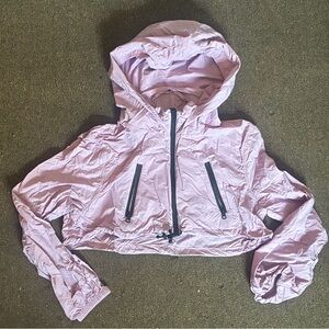 Zara Pink Hooded Jacket